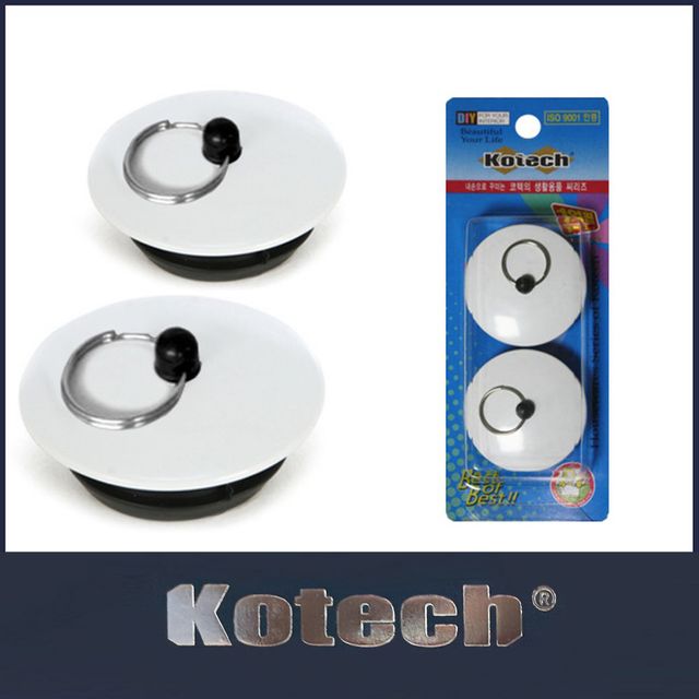 표준 40mm 욕실마개 욕조마개 2P 욕실마개