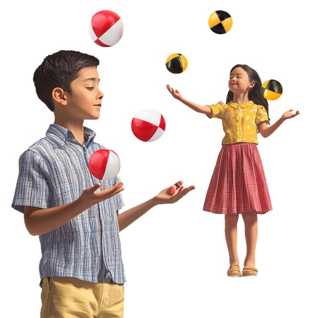 저글링 볼 3개세트 소프트한 저글린공 오자미 저글러