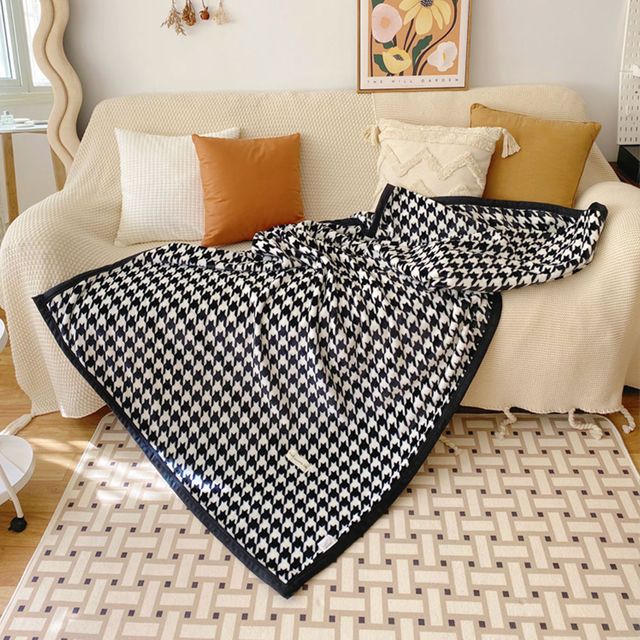 극세사 체크 소파 담요 블랭킷 100X150CM LM-1004018