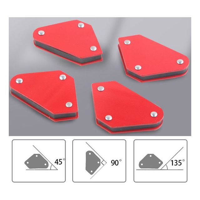 키밍 조립 용접 각도 자석 미니 4P 세트 마킹 도구
