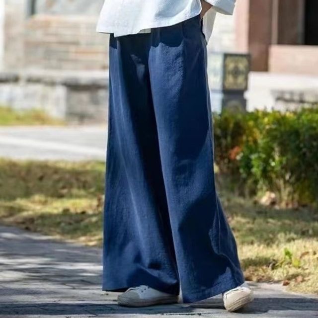 3컬러 베이직 린넨 밴딩팬츠 여름바지 베이직팬츠