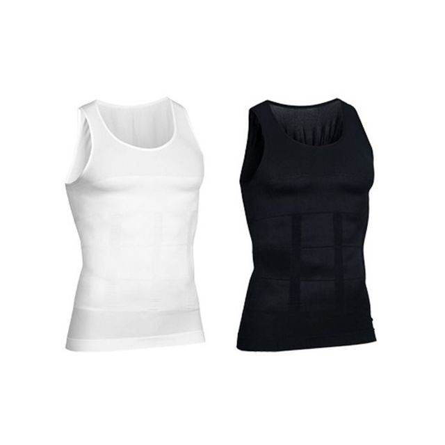 남자 민소매 보정 이너핏 런닝 티셔츠