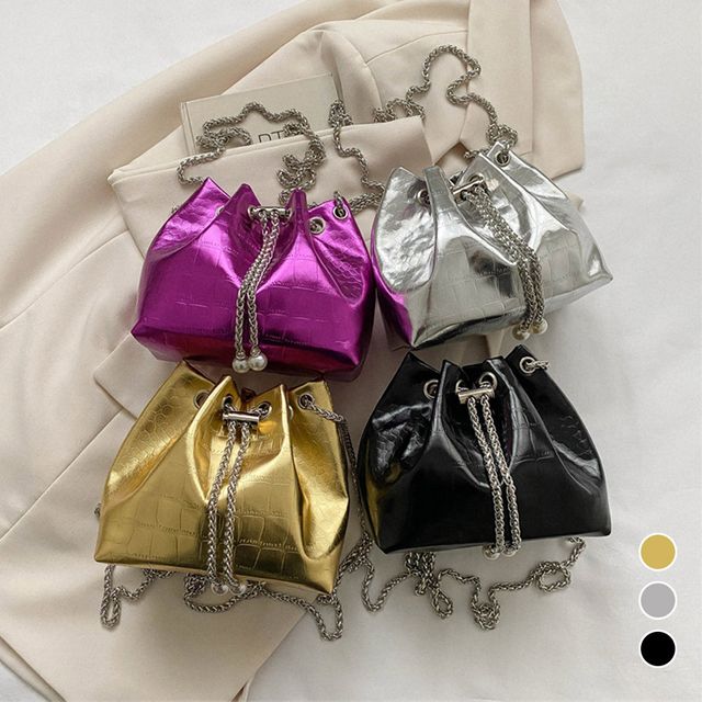 엔젤릭 체인 미니 복조리 가방 LM-0063