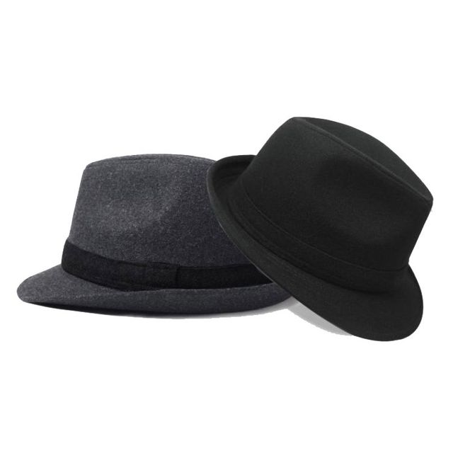 레트로 모직 페도라 ELM-091