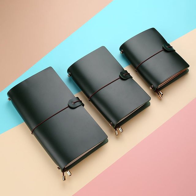 키밍 가죽 노트 다이어리 일기장 업무수첩 135x105mm