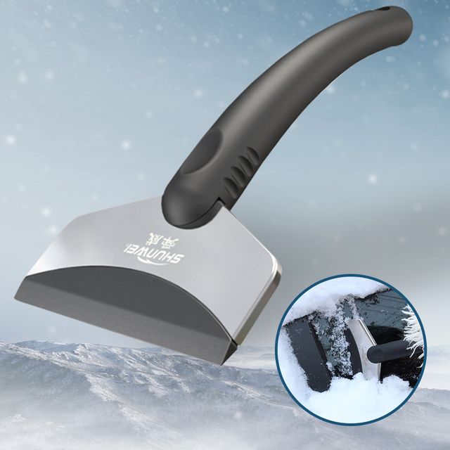 차 눈치우기 휴대용 스크래퍼 눈제거 제설 성에제거