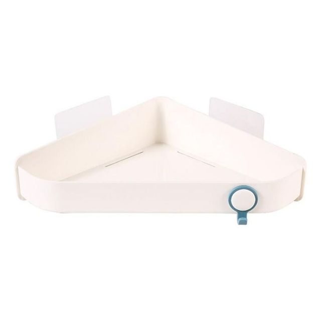 욕실 주방 다용도 코너 선반 부착식 정리대