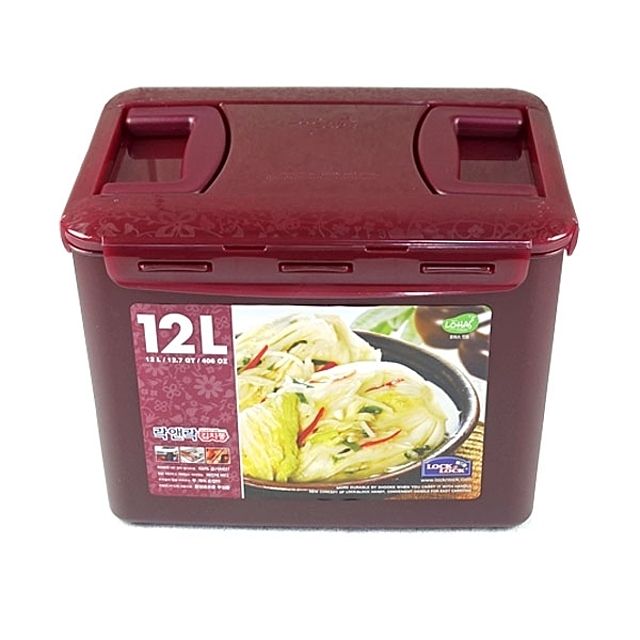 락앤락 HPL889WN 김장통 12L 투핸들캡 냉장고 김치통