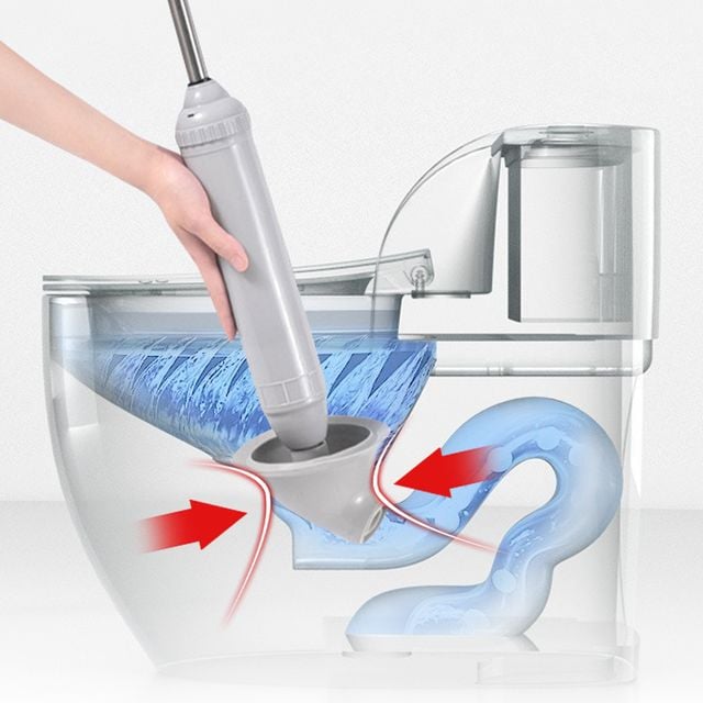 압축 변기 뚫어뻥 배수구 싱크대 화장실 막힘 뚜러뻥