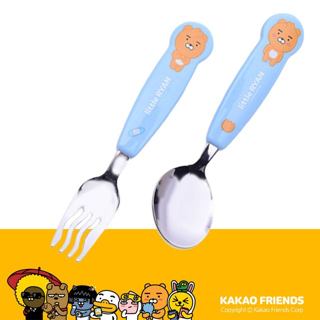 카카오친구들 혼자잘하는 누들 스푼포크세트