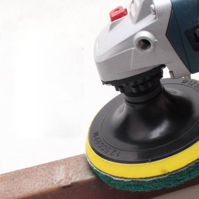 125mm M10 그라인더 샌딩 패드 1+1 연마기 원형 회전 트레이