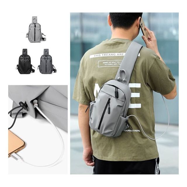 키밍 여행용 미니 힙색 슬링백 크로스백 학생 가방