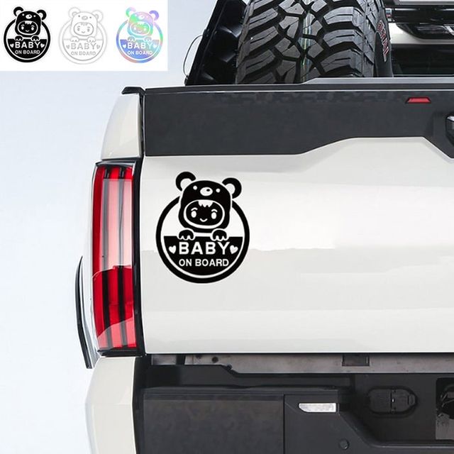 차량용 스티커 Baby on board 반차 자동차 시트지