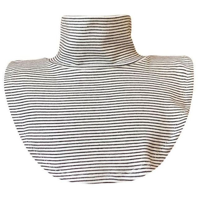 따뜻한 니트 넥워머 남여 공용 방한용 목폴라 티셔츠