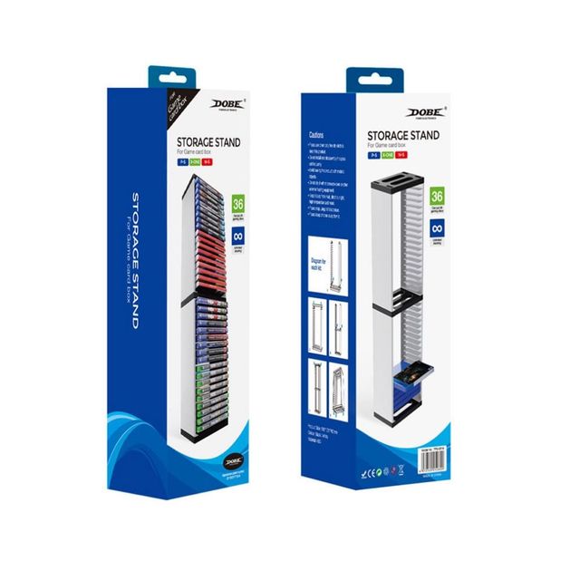다용도 타이틀 스토리지 진열대 36pcs 스탠드 거치대