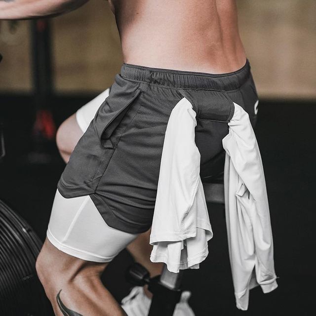 남자 허리밴딩 헬스 반바지 헬스바지 운동바지