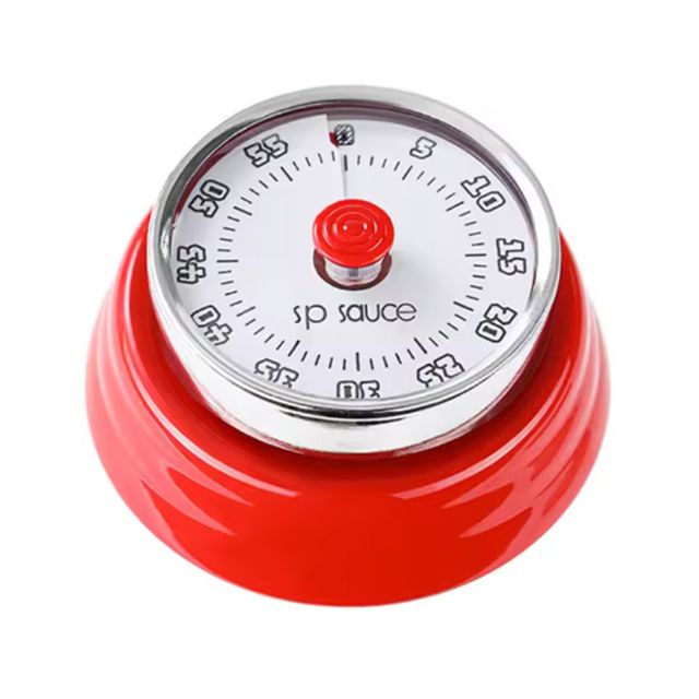 장만A644 아날로그 주방타이머 자석부착 금속 쿠킹 SP SAUCE 일본마트 주방시계 조리타이머