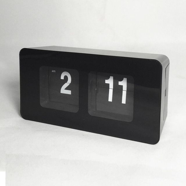 자동 플립 탁상 시계 벽걸이 인테리어 스탠드형 시계