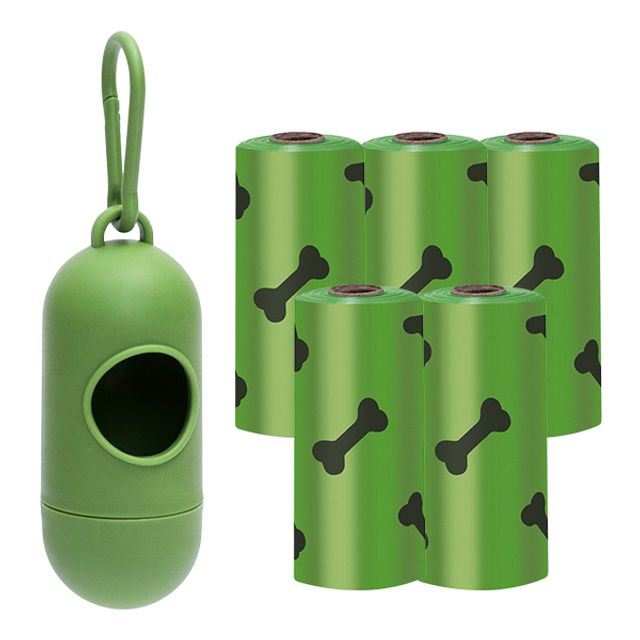 반려동물 산책 알약케이스 풉백 5롤 H-00011