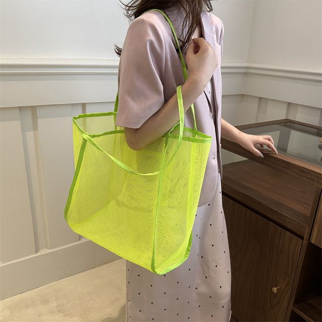 그물 망사 비치백 네트백 숄더백 MFNC-050165