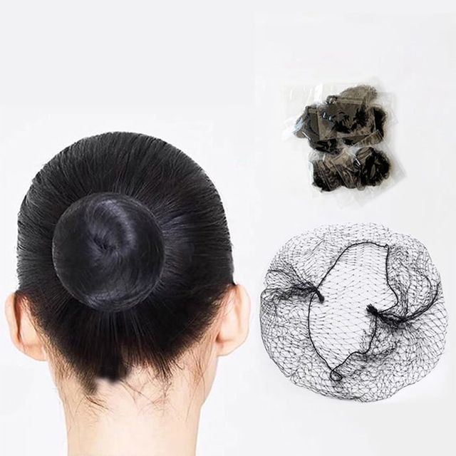 올림머리 머리망 20p 헤어망 승무원 간호사 30cm