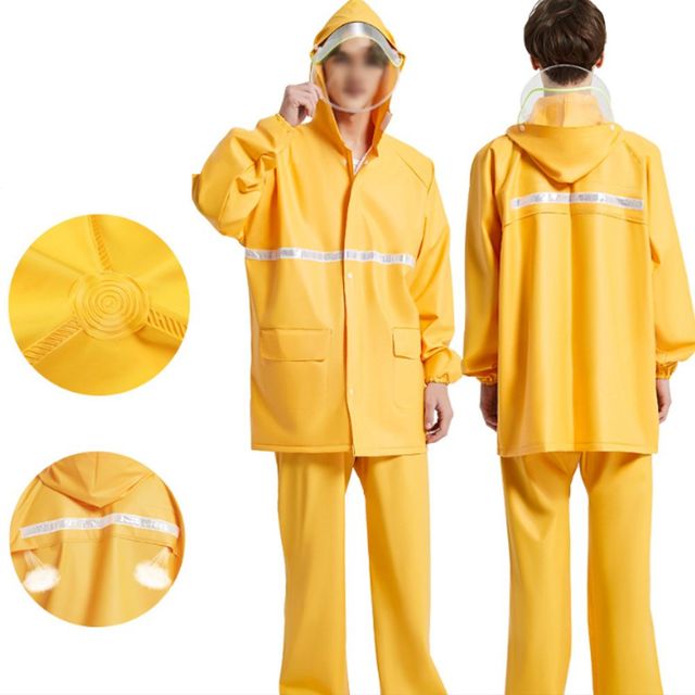 방수 레인코트 우의 세트 상하의 비옷 배달용