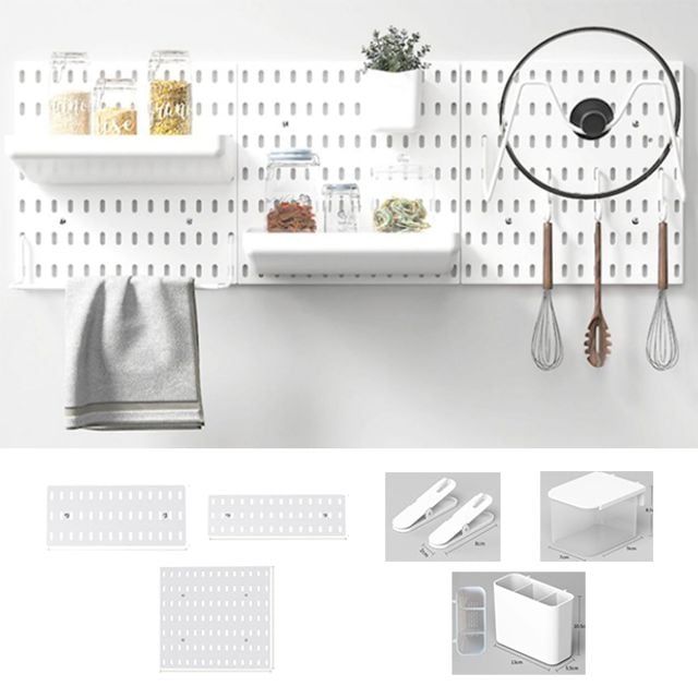 키밍 다용도 벽걸이 수납보드 소품 정리함