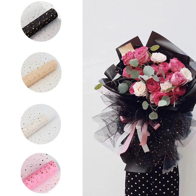 꽃다발 망사포장지 선물포장지 꽃포장 다용도 DIY