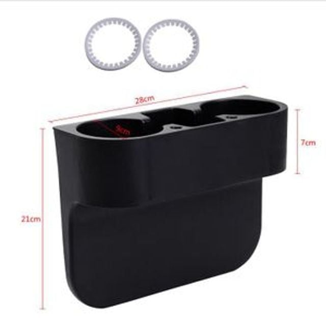 차량용 멀티 컵홀더 핸드폰 거치대 3구 틈새 정리함