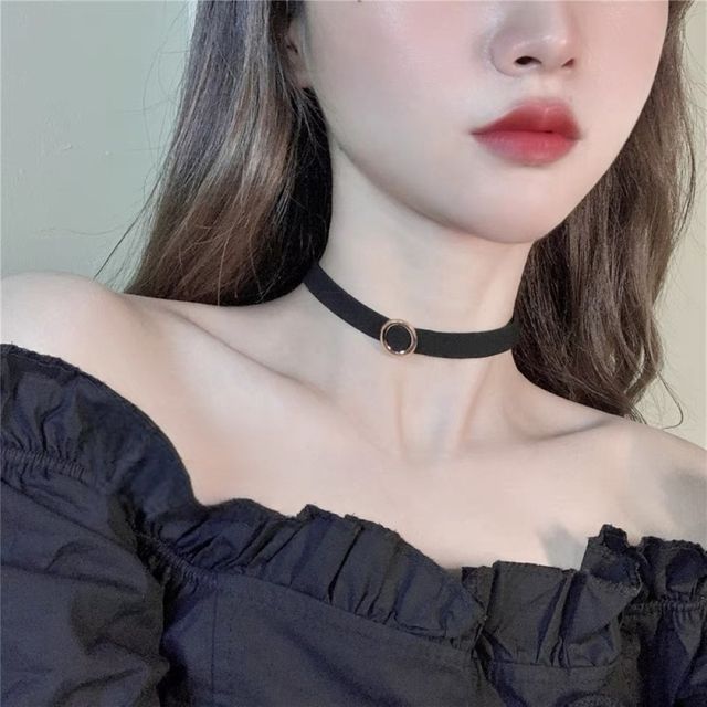 데일리 링 초커 목걸이 SL-1004059