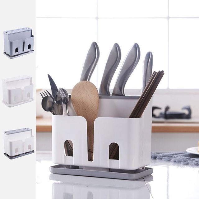 키밍 다기능 칼 수납 통 정리 블럭 주방 정리함