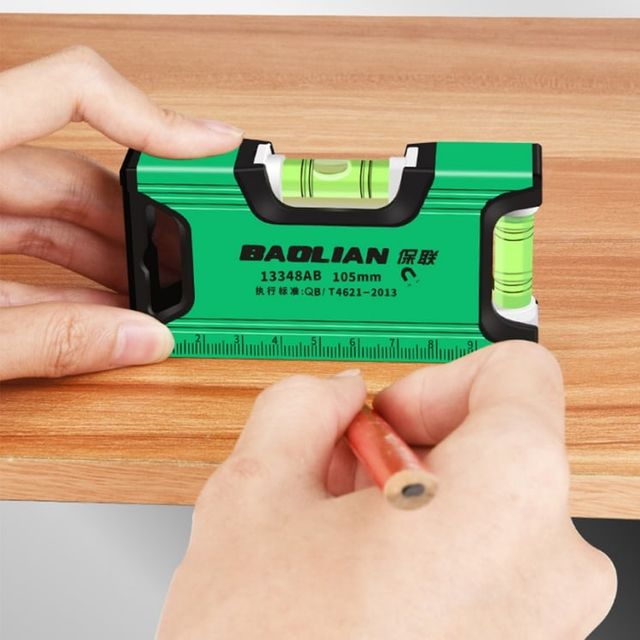 키밍 자석 미니수평기 측정기 수평자 수준기 105mm