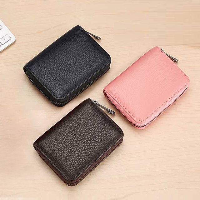 가죽 아코디언 카드지갑 LM-0329