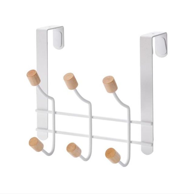 벽걸이 도어 훅 행거 4구 6구 소품 걸이 세트