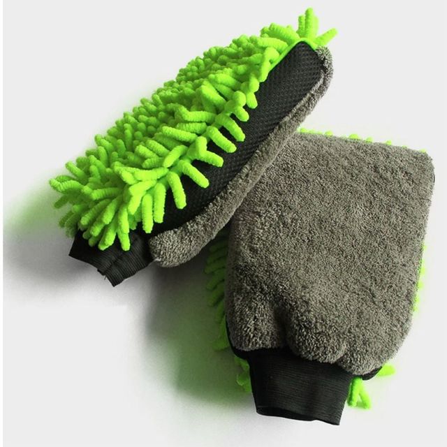 세차용 미트 장갑 셀프 세차 도구 고급형