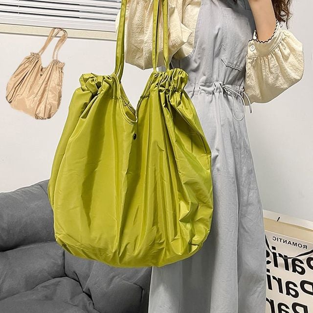 대용량 숄더백 에코백 쇼핑백 접이식 마트가방 빈티지
