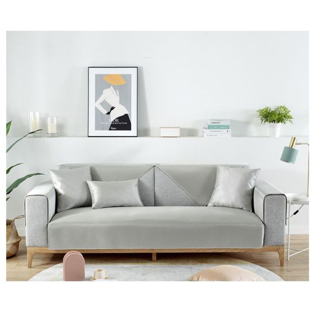 여름용 소파패드 매트 3인용 4인용 미끄럼 방지 푹신한 쿠션