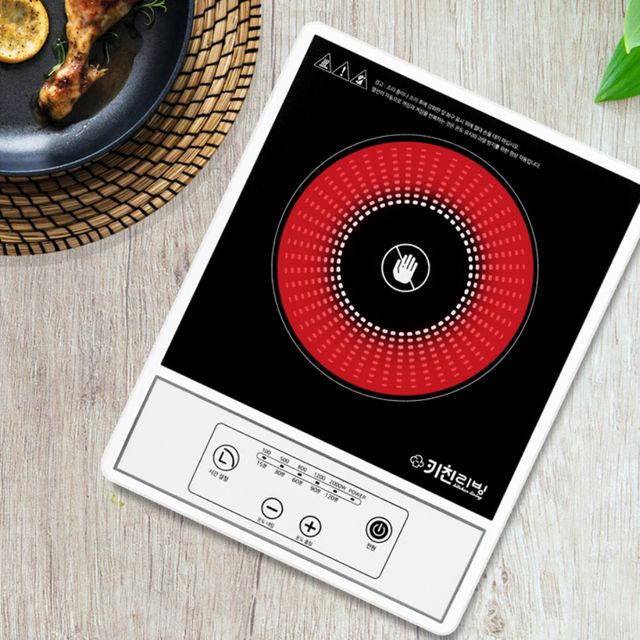 키친리빙2000H 하이라이트 전기레인지 안전조리 모든용기사용 하일라이트