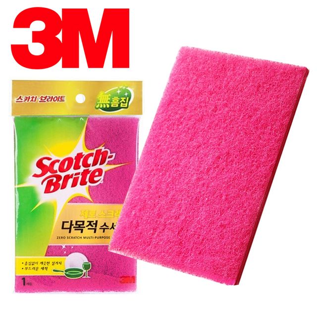 3M 914 수세미 제로스크래치 다목적수세미