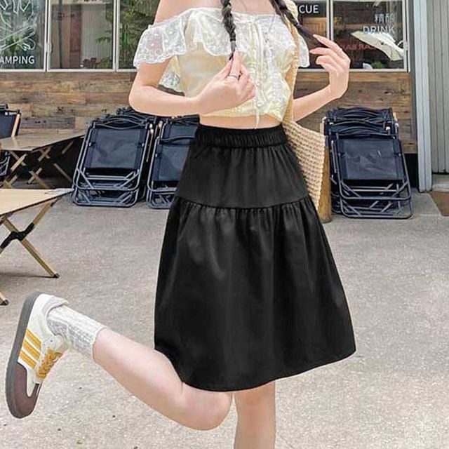 루즈핏밴딩치마 TD-1004386