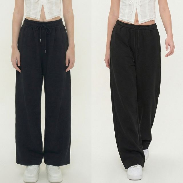 2단기장 투웨이 핀턱 세미와이드 밴딩팬츠 JEB-1006623