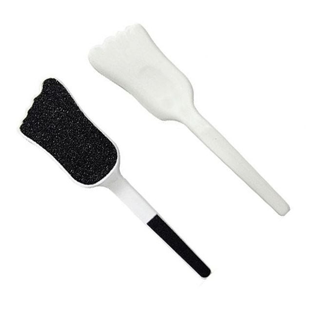발바닥모양 단면 사포 각질제거기 굳은살관리 풋케어