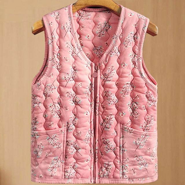 할머니 촌캉스 김장 누빔 조끼 OSM-1006051