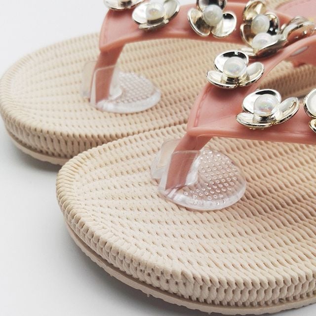 쪼리 발가락 통증 예방 미니 투명 패드 2P URD-479