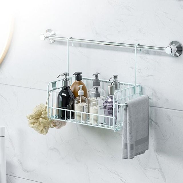 다용도 행거형 수납 정리 선반 바구니 진열대 공간 절약