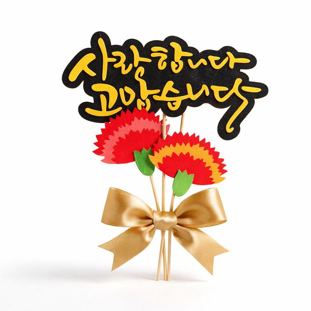 어버이날 스승의날 케익 토퍼 MIR-1007068