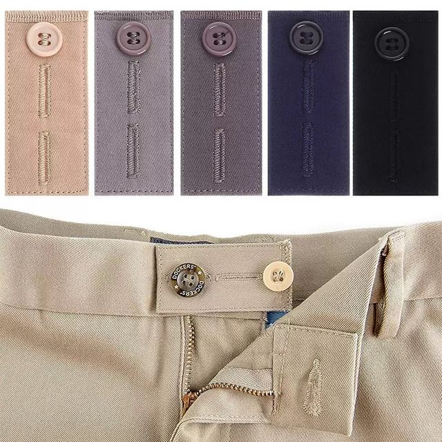 키밍 바지 허리 늘리기 단추형 슬랙스탭 5종세트 정장