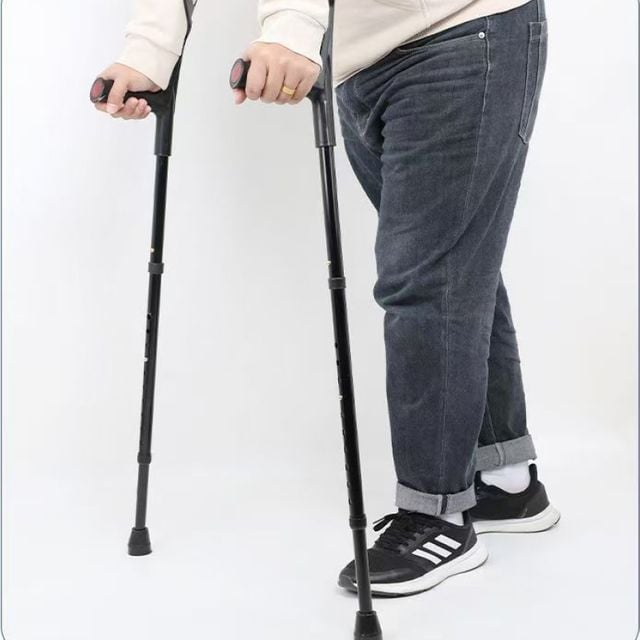 접이식 깁스 보행 보조기 엘보클러치 목발 지팡이