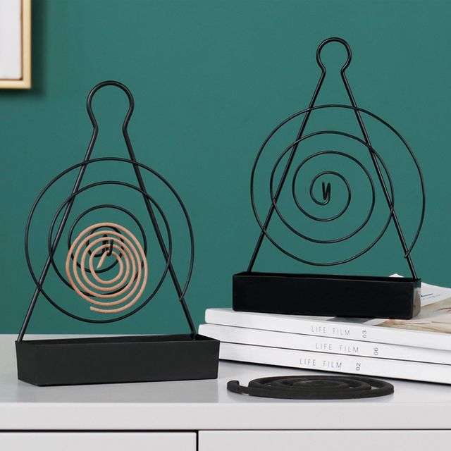 모기향 거치대 케이스 연소기 걸이 캠핑 받침 나선형