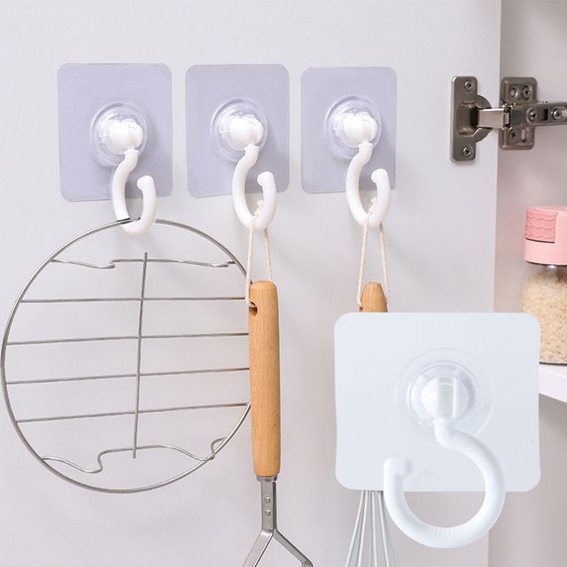 회전 천장 무타공 모기장 걸이 벽 주접착 고정 고리